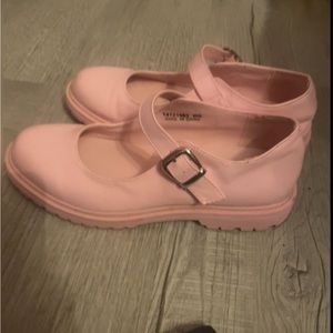 Pink Alternative Kind Of Platformy Shoes From Hot Topic Size 6 1/2